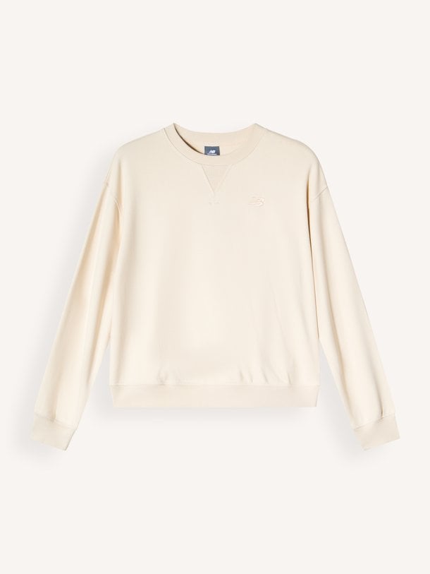 Athletics French Terry Crew Katoenen sweater met logo