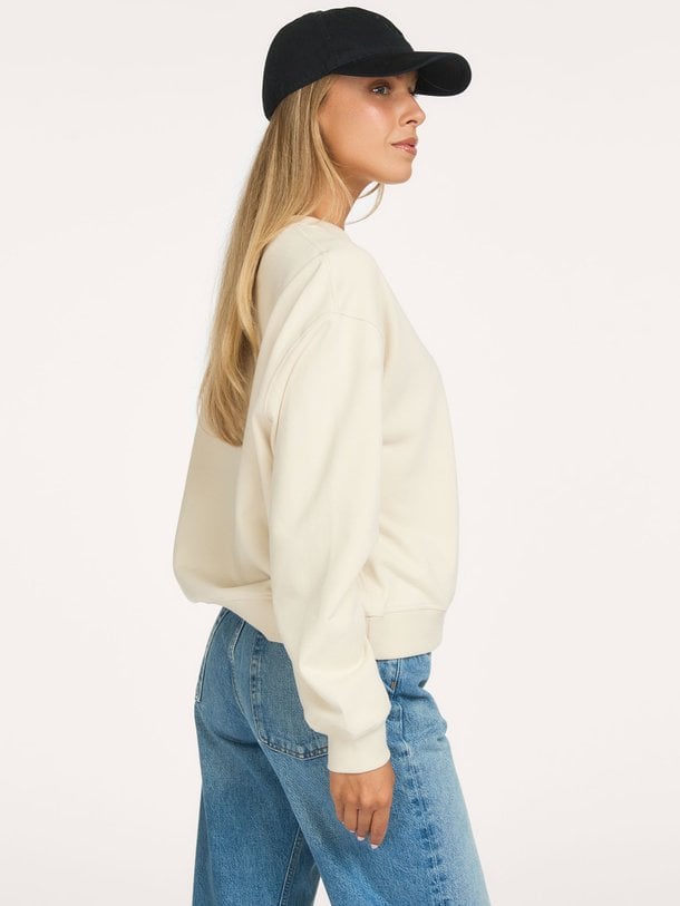 Athletics French Terry Crew Katoenen sweater met logo