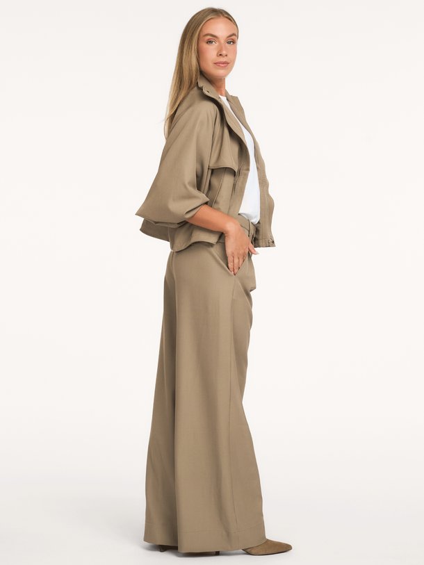 LunaCC Pleat Pant Luna, geweven pantalon