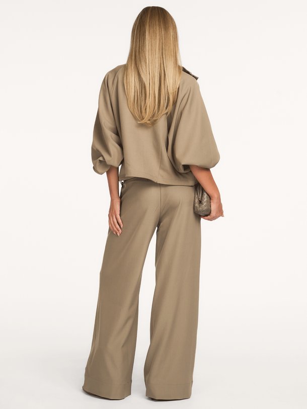 LunaCC Pleat Pant Luna, geweven pantalon