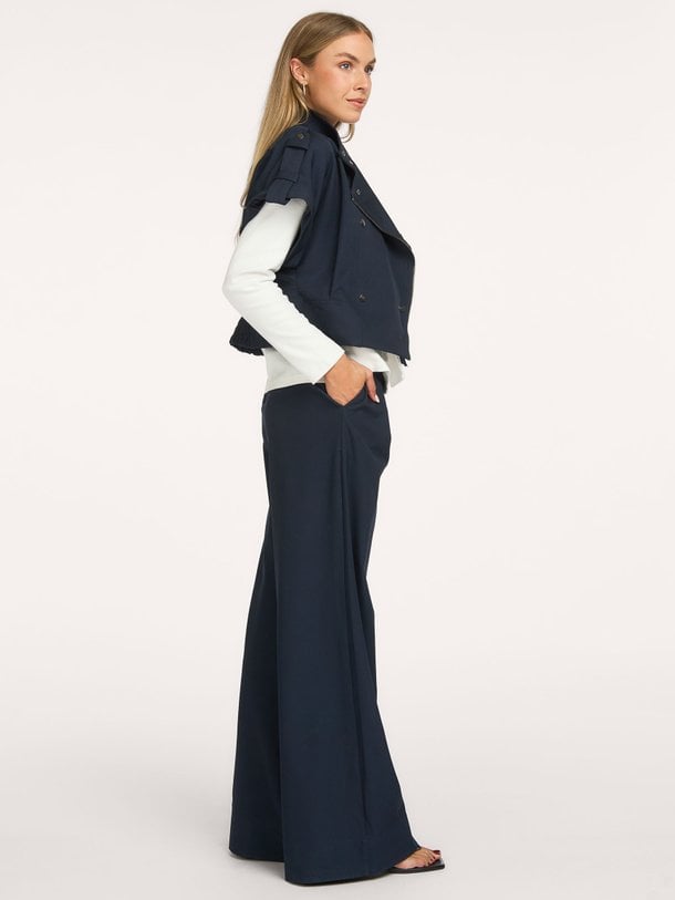 LunaCC Pleat Pant Luna, geweven pantalon