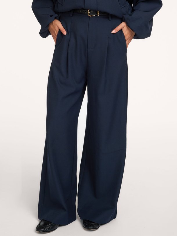 LunaCC Pleat Pant Luna, geweven pantalon