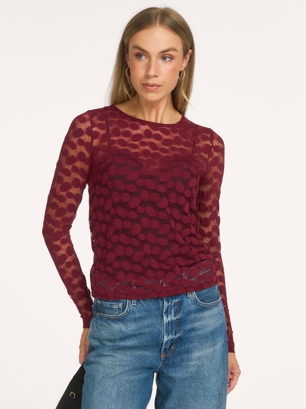 PenolaCC O-Neck Blouse Penola, geweven top