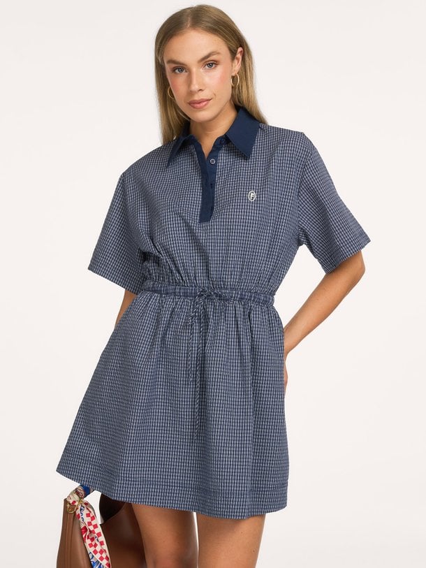 AEEURRA Aeeurra, katoenen polo jurk