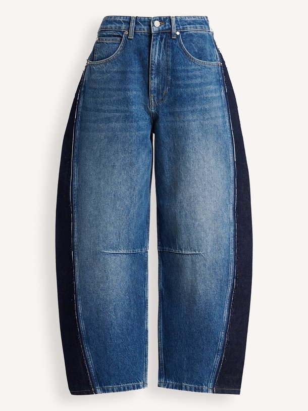 Kashba, high waist barrel fit jeans