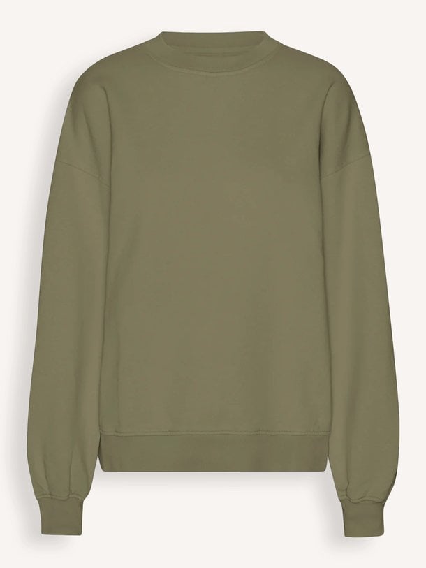 Organic Oversized Crew Organic cotton sweater
