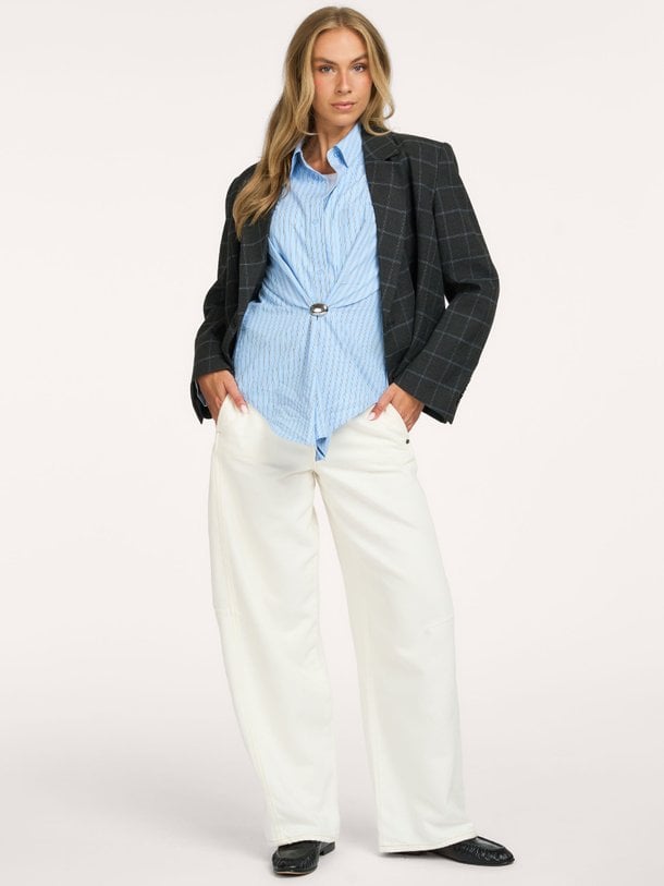 KREATIVE Kreative, katoenen blouse