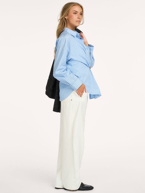 KREATIVE Kreative, katoenen blouse