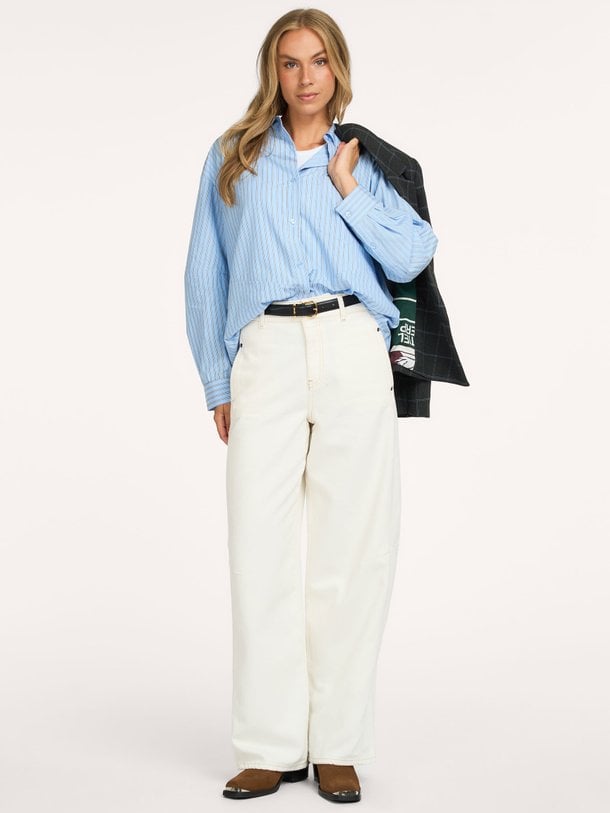 KREATIVE Kreative, katoenen blouse
