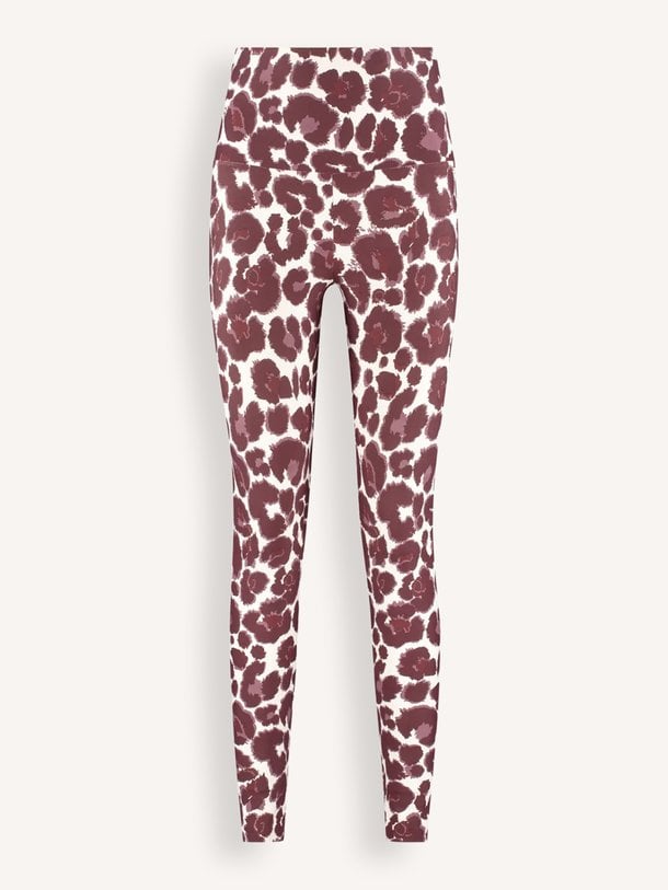 Jersey leopard sportlegging