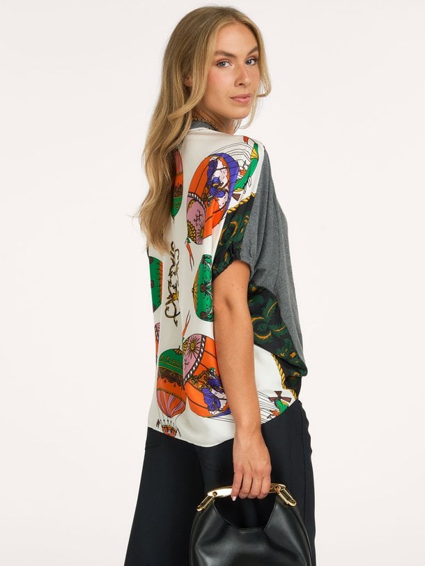 KOS Kos, katoenen T-shirt