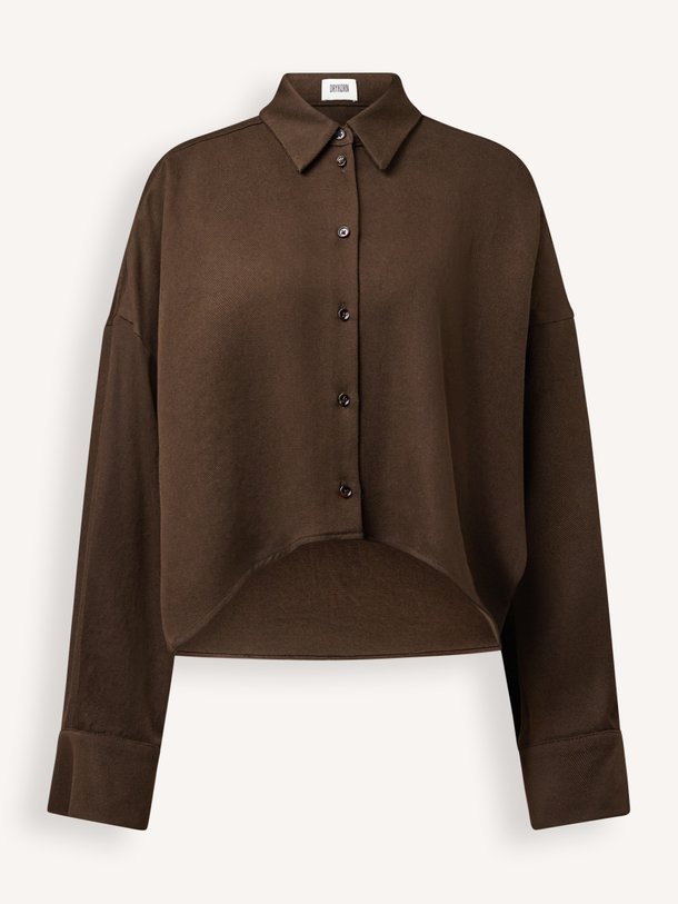 Oshia, wolmix cropped blouse