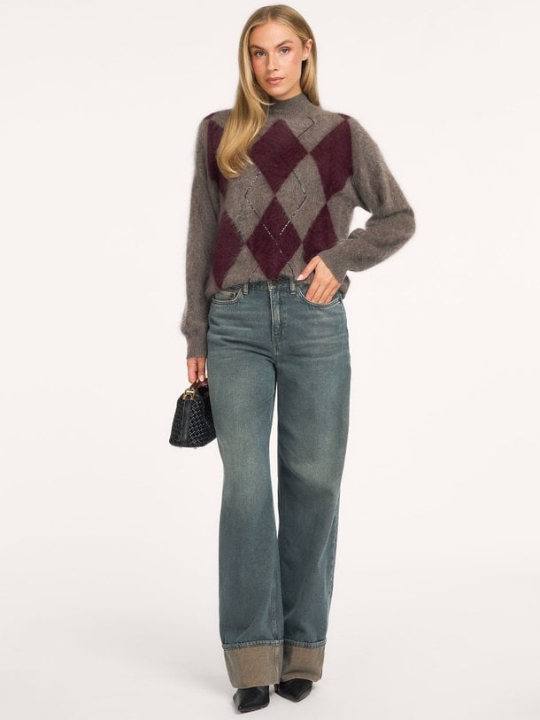 Medley, high waist straight fit jeans