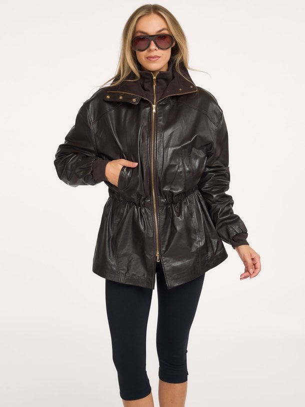 Skyler Leather Jacket Skyler, lederen jack