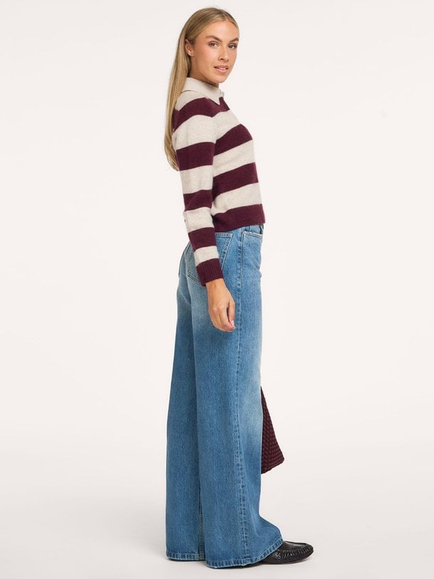 Sear, high waist wide leg jeans