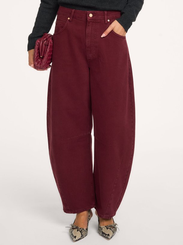KOKOS Kokos, high waist barrel fit jeans