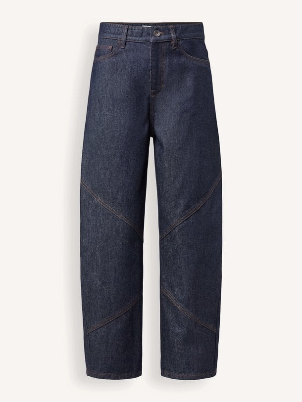 260089 Swore, high waist barrel fit jeans