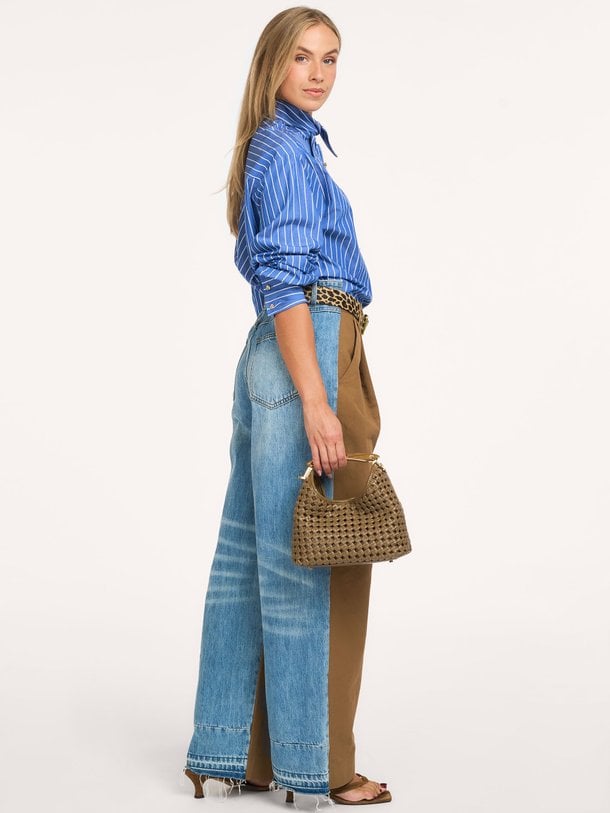 KACAO Kacao, organic cotton gestreepte blouse
