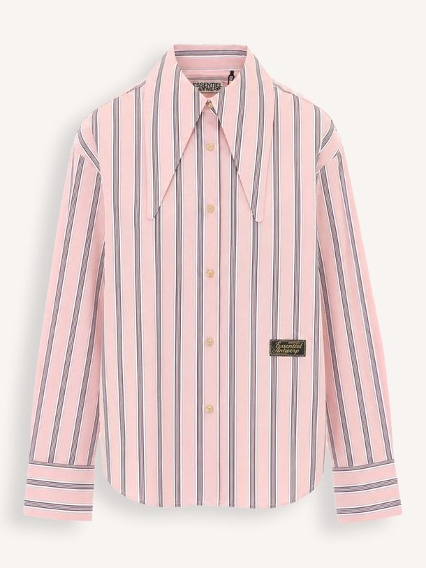 KACAO Kacao, organic cotton gestreepte blouse
