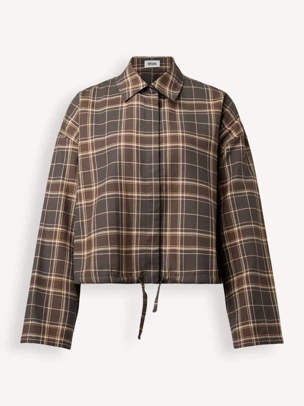 130057 Fionel, katoenen geruite blouse