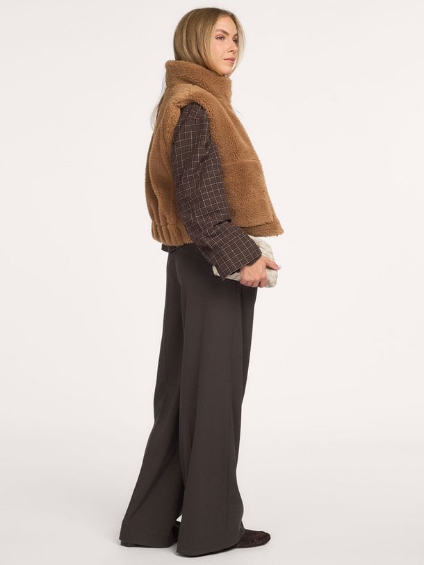 Laila Bodywarmer Laila, fake fur bodywarmer