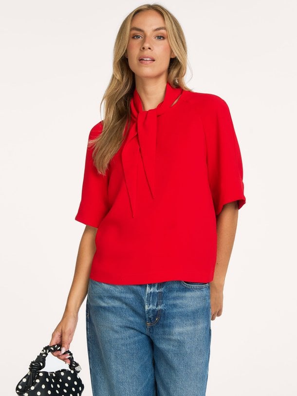 Kassie, geweven top