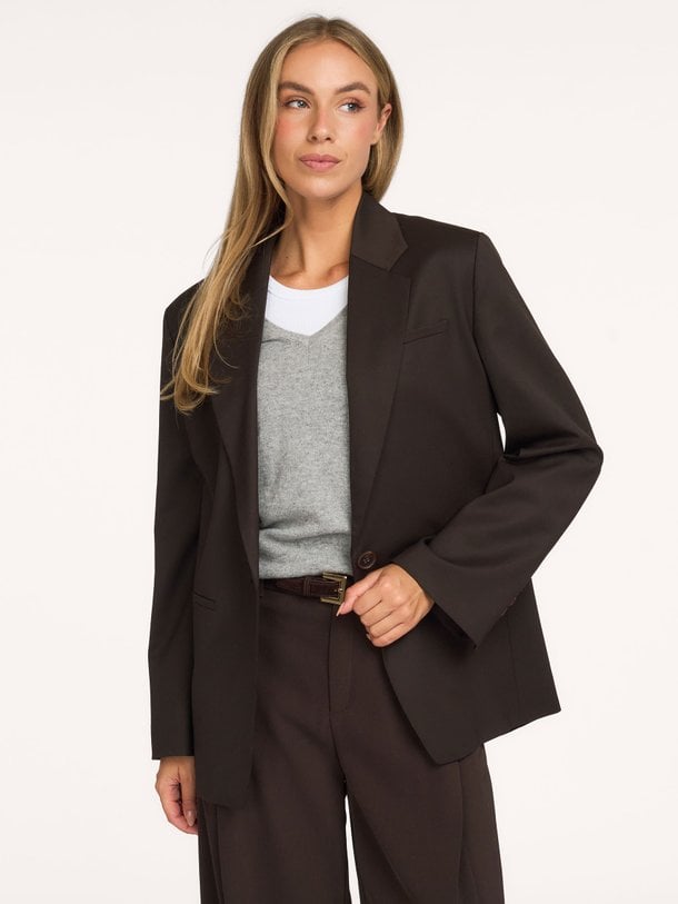 120302 Mowtie, wolmix blazer
