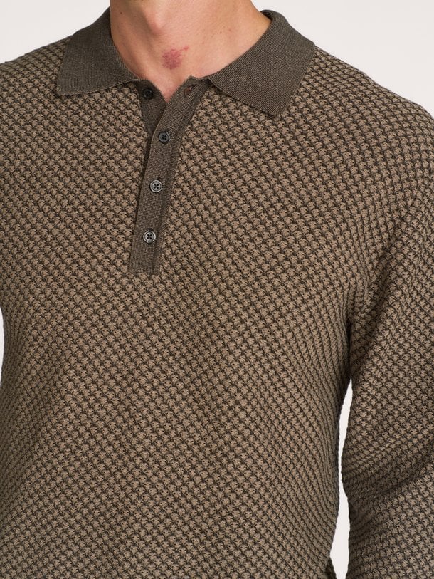 425183 Jonnte, katoenen polo trui