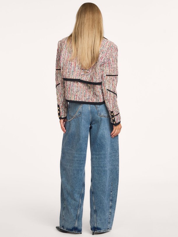 KAST Kast, high waist barrel fit jeans