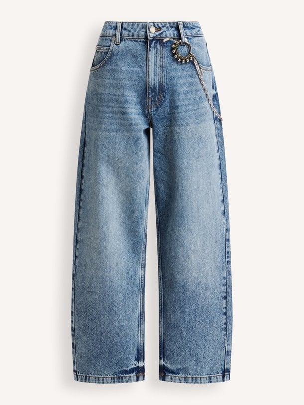 Kast, high waist barrel fit jeans