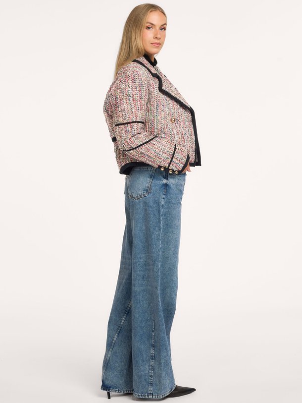 KAST Kast, high waist barrel fit jeans