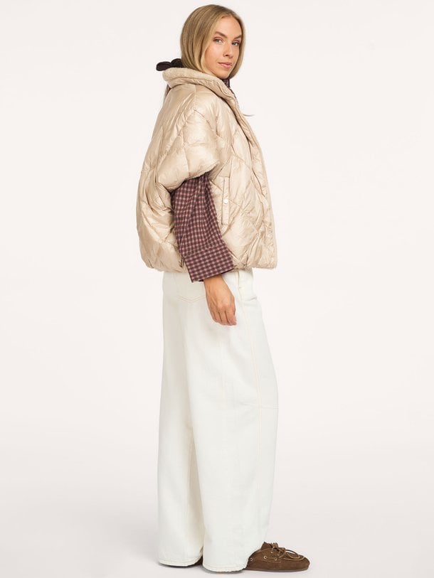 Hazel, geweven reversible bodywarmer