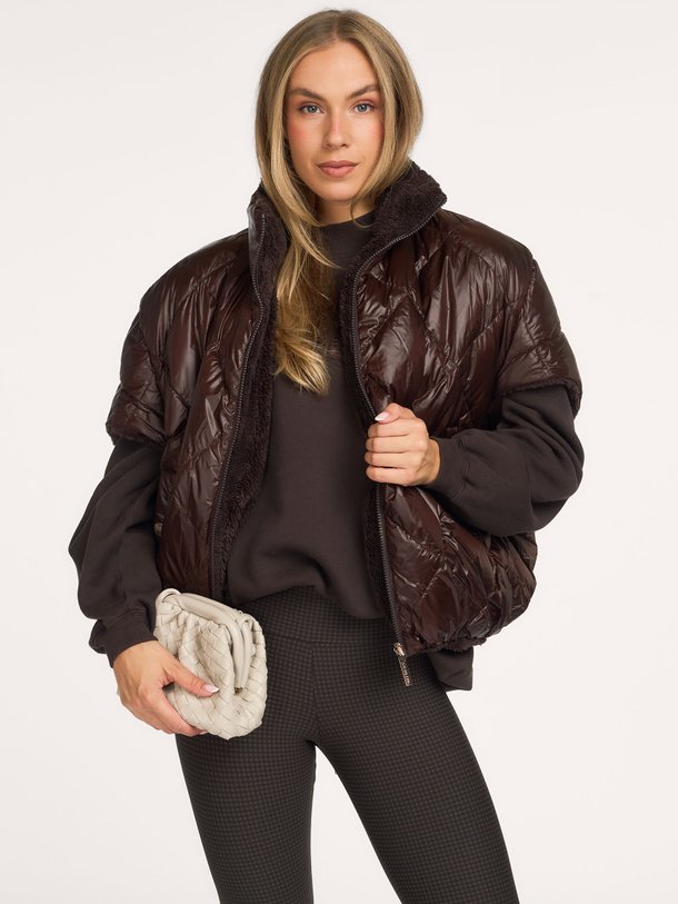 Hazel Reversible Bodywarmer Hazel, geweven reversible bodywarmer