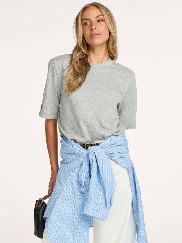Kort, katoenen T-shirt