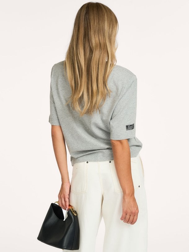 Kort, katoenen T-shirt