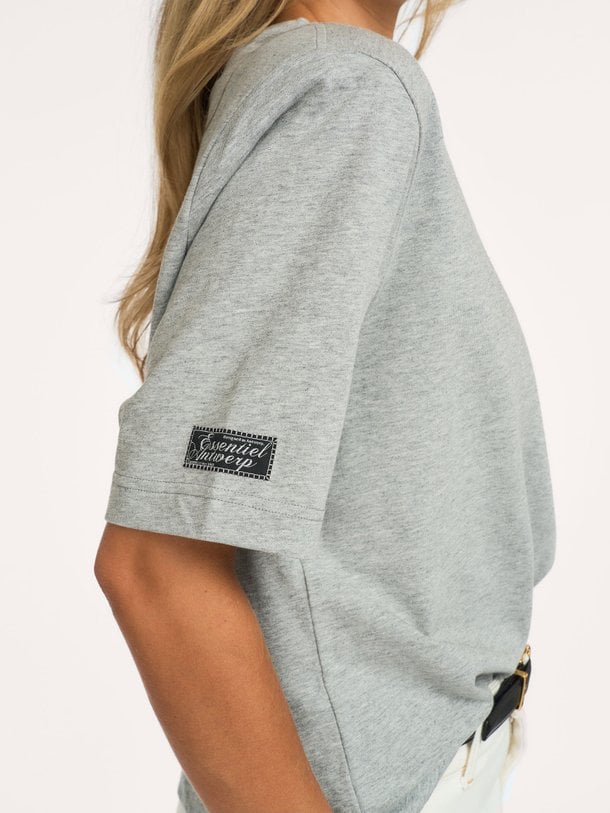 Kort, katoenen T-shirt