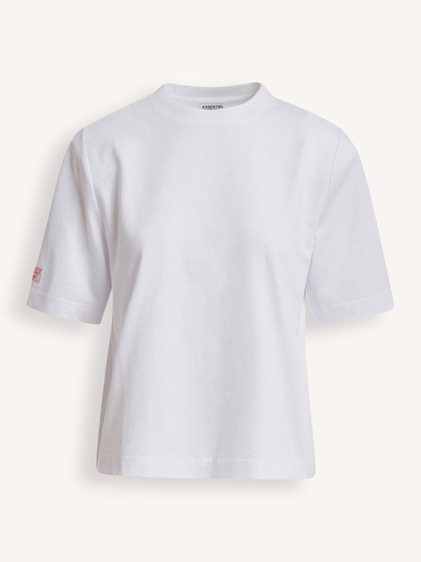 Kort, katoenen T-shirt