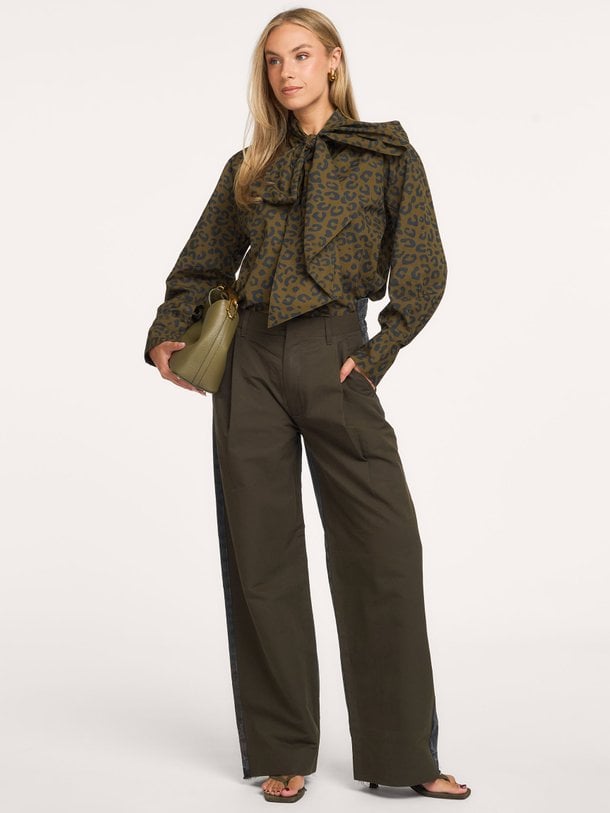 KRISP Krisp, high waist barrel fit jeans
