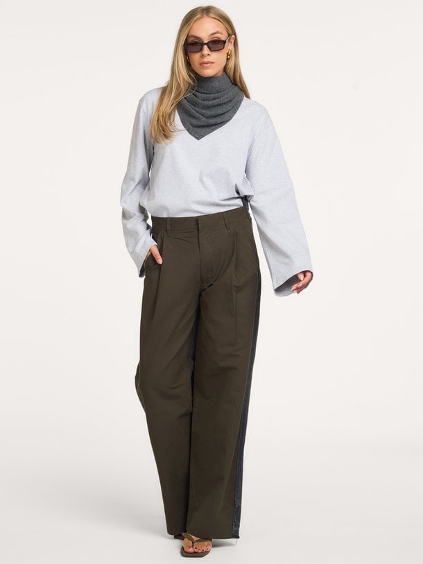 KRISP Krisp, high waist barrel fit jeans