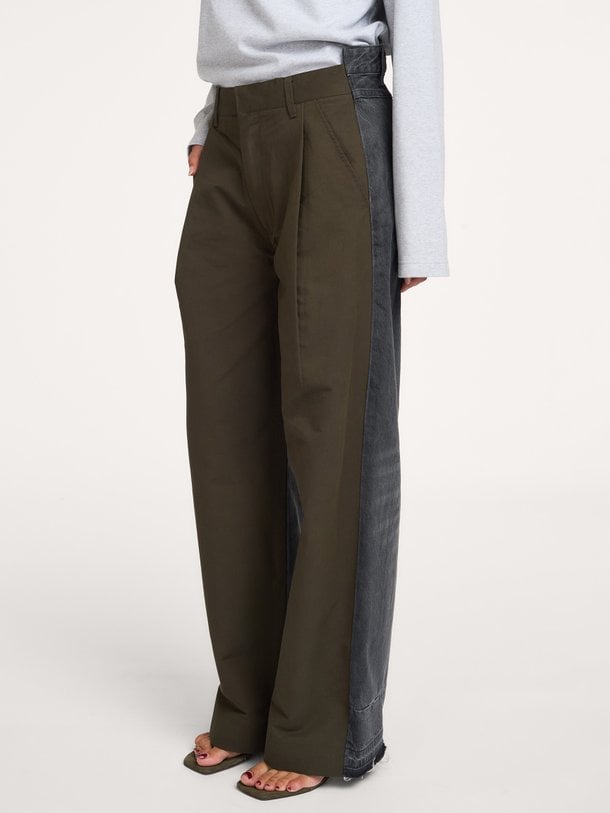 KRISP Krisp, high waist barrel fit jeans