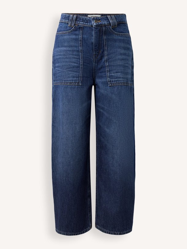 Derive, high waist barrel fit jeans