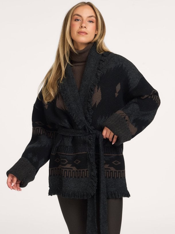 Ymke Cardigan Ymke, wolmix vest