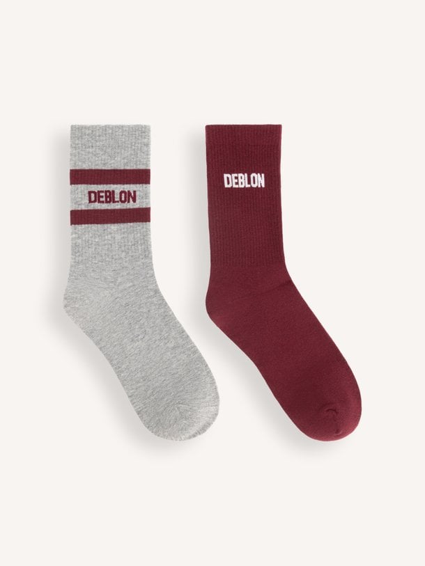 Deblon Double Branded Socks (2-Pack) Katoenmix 2-pack sokken