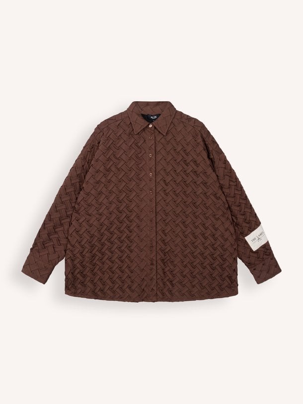Geweven oversized blouse