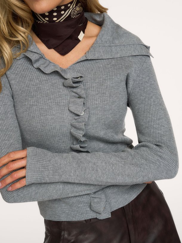 HAYUN Hayun, wolmix rib longsleeve