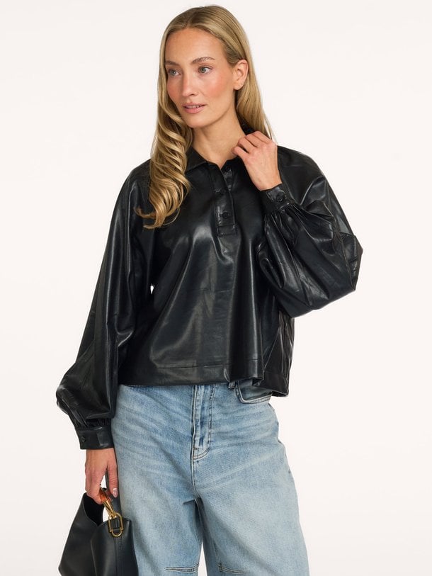 Seorak, leatherlook top