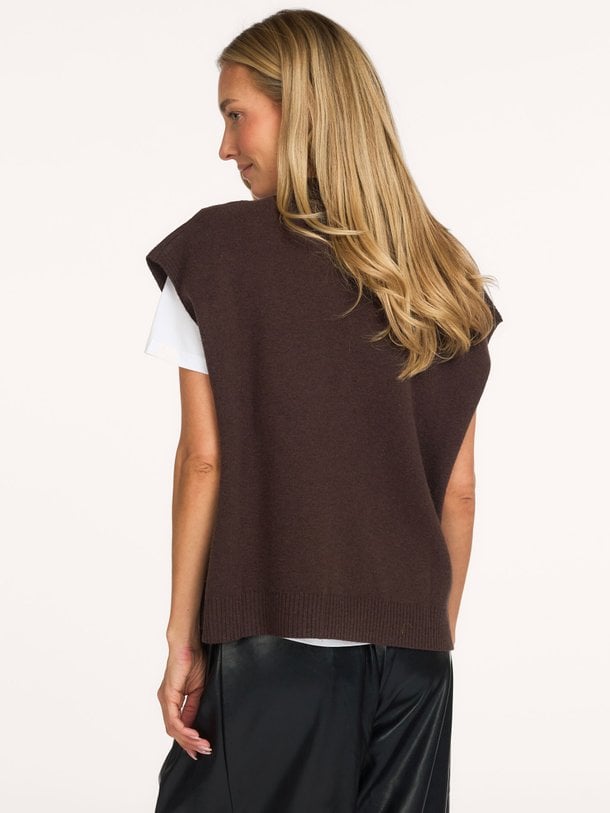 MINTHE Minthe, wolmix polo top