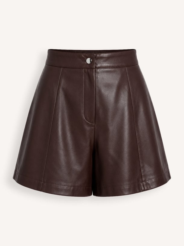 NORTON Norton, leatherlook short