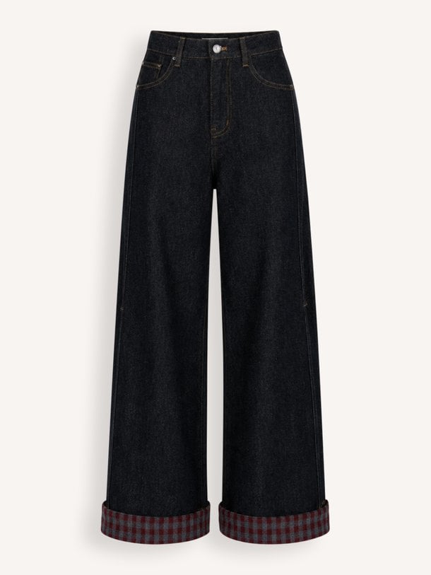 Bandai, high waist barrel fit jeans