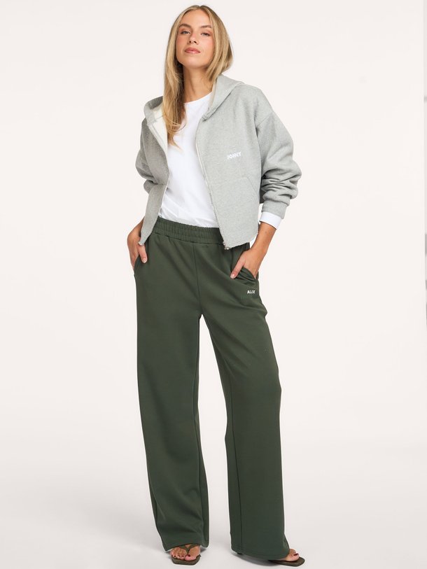 ladies knitted alix pants Katoenmix broek